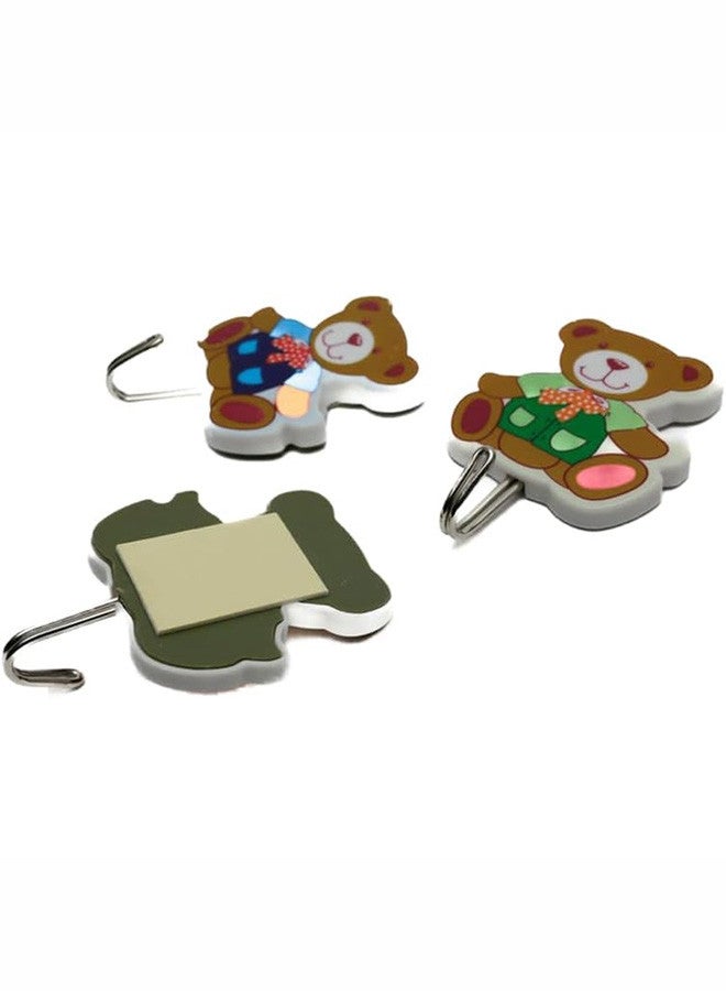 CATANES 3 Pcsy Sticky Hook Bear 6x1.5x7.5 Cm Multicolour  - Image 2