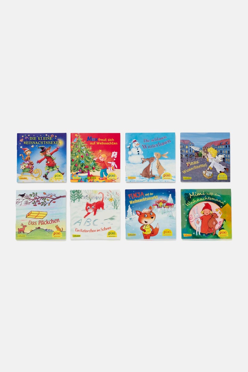 Tchibo Carlsen 8 German Language Mini Books, White Combo  - Image 3