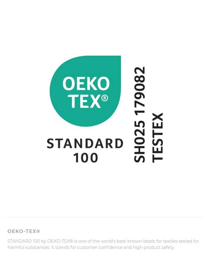 ليتل يونيكورن قطعة قماش تجشؤ من ليتل يونيكورن، مصنوعة من قطن طبيعي عضوي معتمد بنسبة 100%، قطعتان | قماش موسلين ناعم وفائق الامتصاص | مقاس أكبر وتصميم مريح (زهرة مائية + وردة) - Image 2