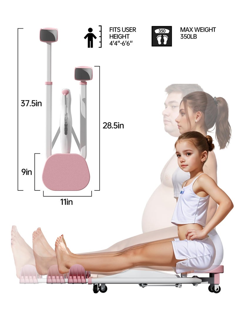 seanleecore Split Machine, Leg Stretcher Machine to Improve Flexibility and Quality of Stretching, Equipment Suitable for Ballet, Cheerleading Dance, Gymnastics and Other Sports - Image 3