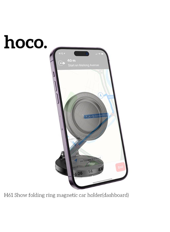 هوكو. حامل سيارة مغناطيسي قابل للطي H61 (لوحة القيادة) - Image 2