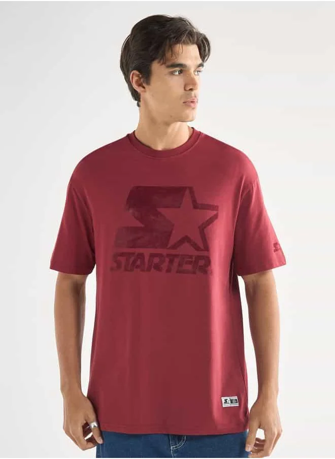 FAV Starter Print T-shirt with Crew Neck and Short Sleeves