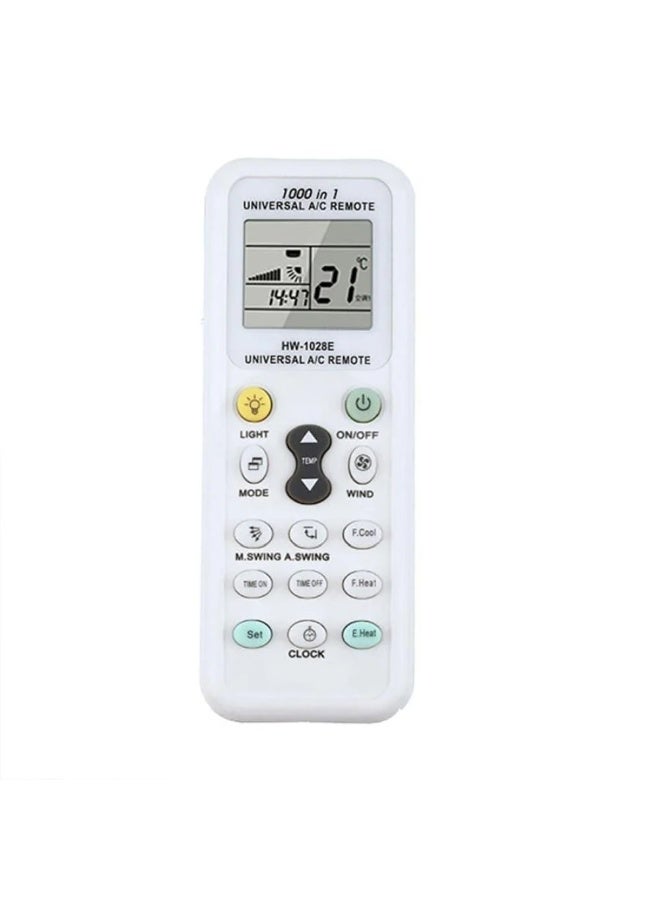 CHAPPELINE Universal Air Conditioner Remote Control - Compatible with Ariagel, Carrier, Daikin, Gree, Hitachi, LG, Samsung, York, Mitsubishi, Artstone and more - Easy setup, automatic search, smart air conditioner controller for over 1000 models - Image 1
