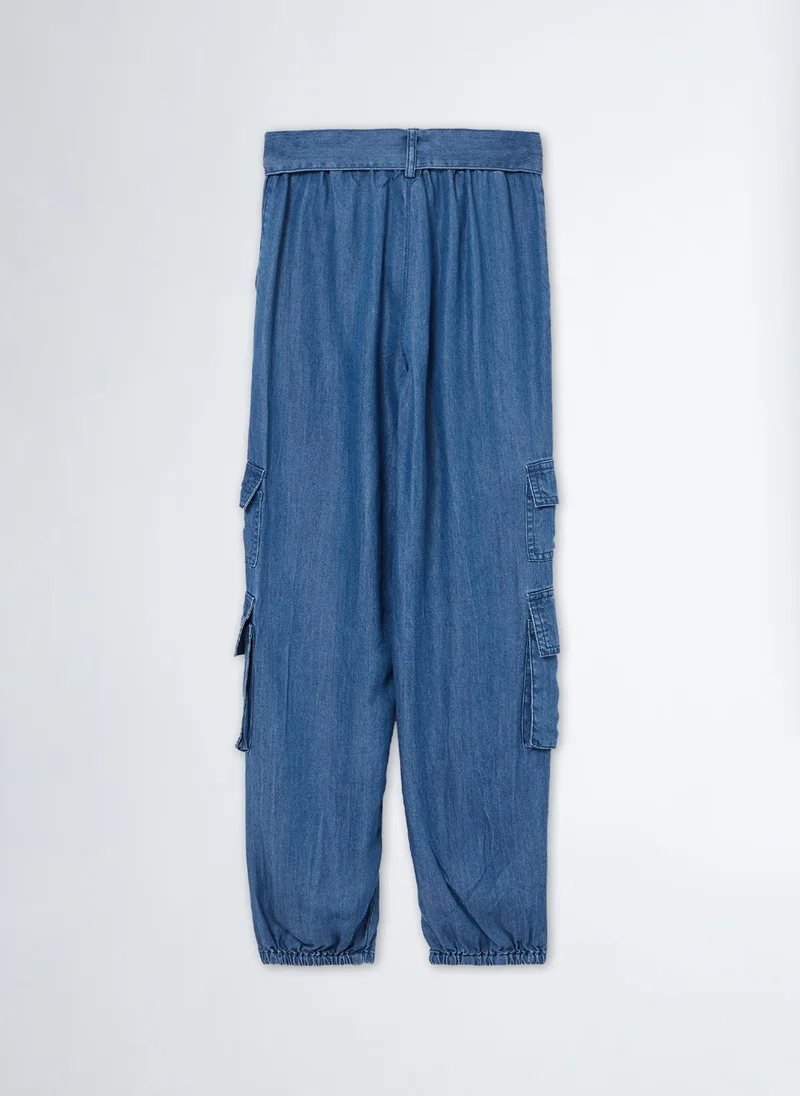 Liu Jo Cargo Jeans with Belt