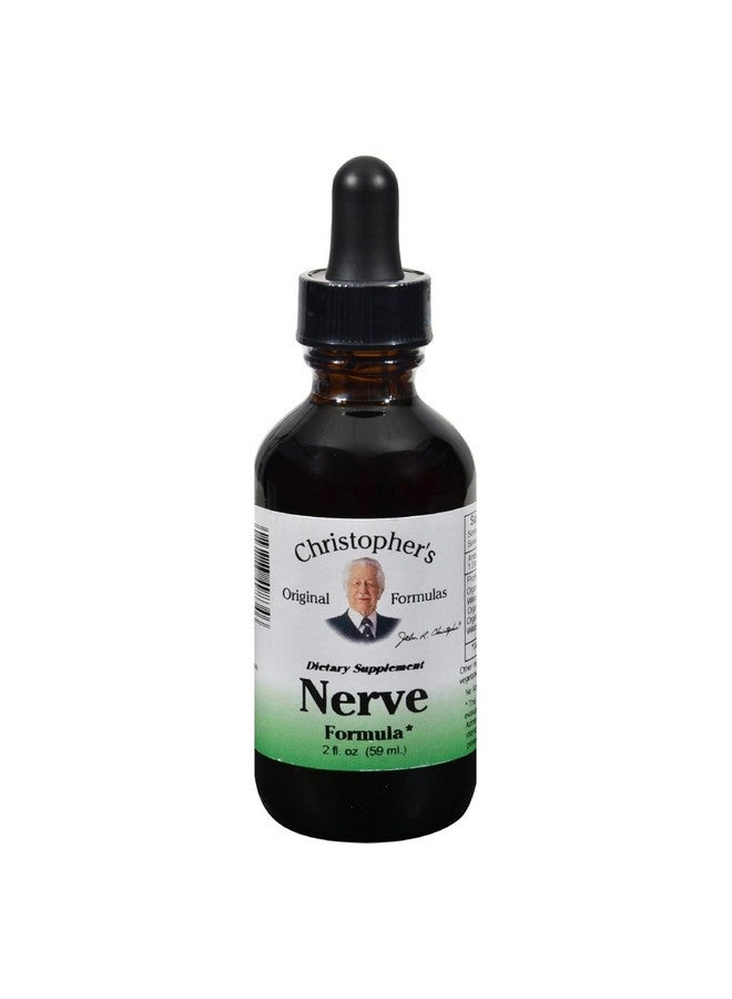 Christopher's Original Formulas Nerve Formula, Natural Herbal Supplement, 2 oz - Image 1