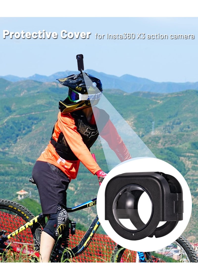Lens Guards for Insta360 X4 Optical Tempered Glass Lens Protector for insta360 X4 Accessories Waterproof & Anti-Scratch  - Image 5