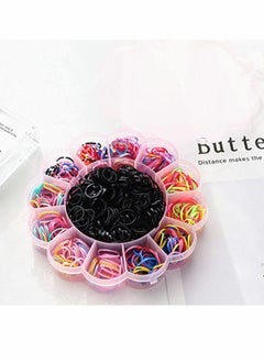 KASTWAVE 800 PCS Hair Tie Elastic Rubber Bands for Girls Kids Teens  - Image 4