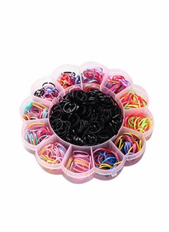 KASTWAVE 800 PCS Hair Tie Elastic Rubber Bands for Girls Kids Teens  - Image 5