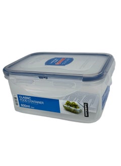 LOCK & LOCK LocknLock 600ml  Rectangular  Airtight Food Storage  - BPA-Free, Microwave, Freezer, and Dishwasher Safe  - Image 3