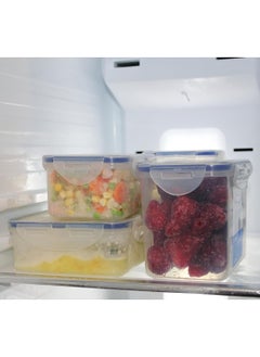 LOCK & LOCK LocknLock 600ml  Rectangular  Airtight Food Storage  - BPA-Free, Microwave, Freezer, and Dishwasher Safe  - Image 5