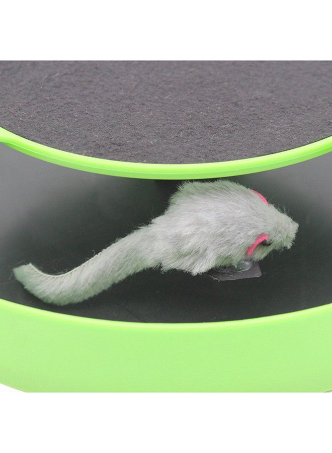 OUTAD Single Layer Mouse Spring Mice Ball Green/Black - Image 3