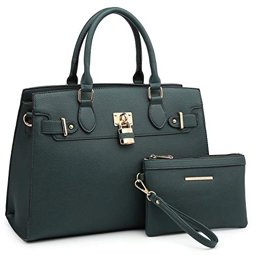 Dasein Women Handbags and Purses Ladies Shoulder Bag Top Handle Satchel Tote Work Bag with Wallet - Image 1