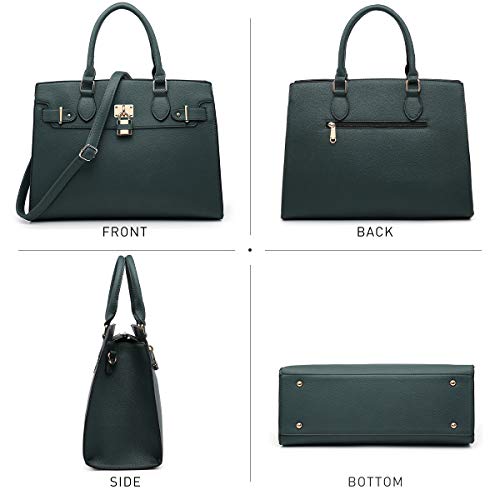 Dasein Women Handbags and Purses Ladies Shoulder Bag Top Handle Satchel Tote Work Bag with Wallet - Image 3