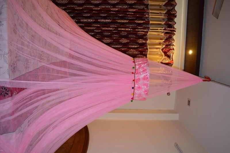 CREATIVE TEXTILES Creative Textile Stylish Multi Color Mosquito Net Size :- Standard - Image 3