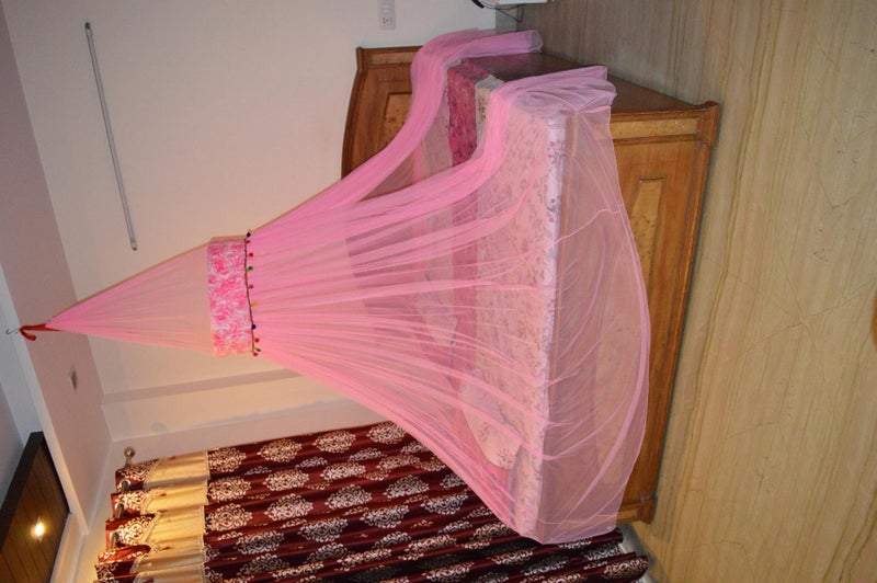 CREATIVE TEXTILES Creative Textile Stylish Multi Color Mosquito Net Size :- Standard - Image 2