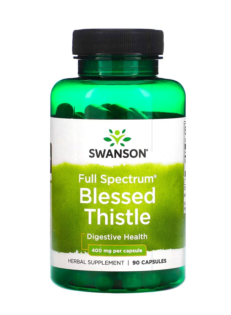 سوانسون مجموعة كاملة من الشوك  400 ملجم  90 كبسولة