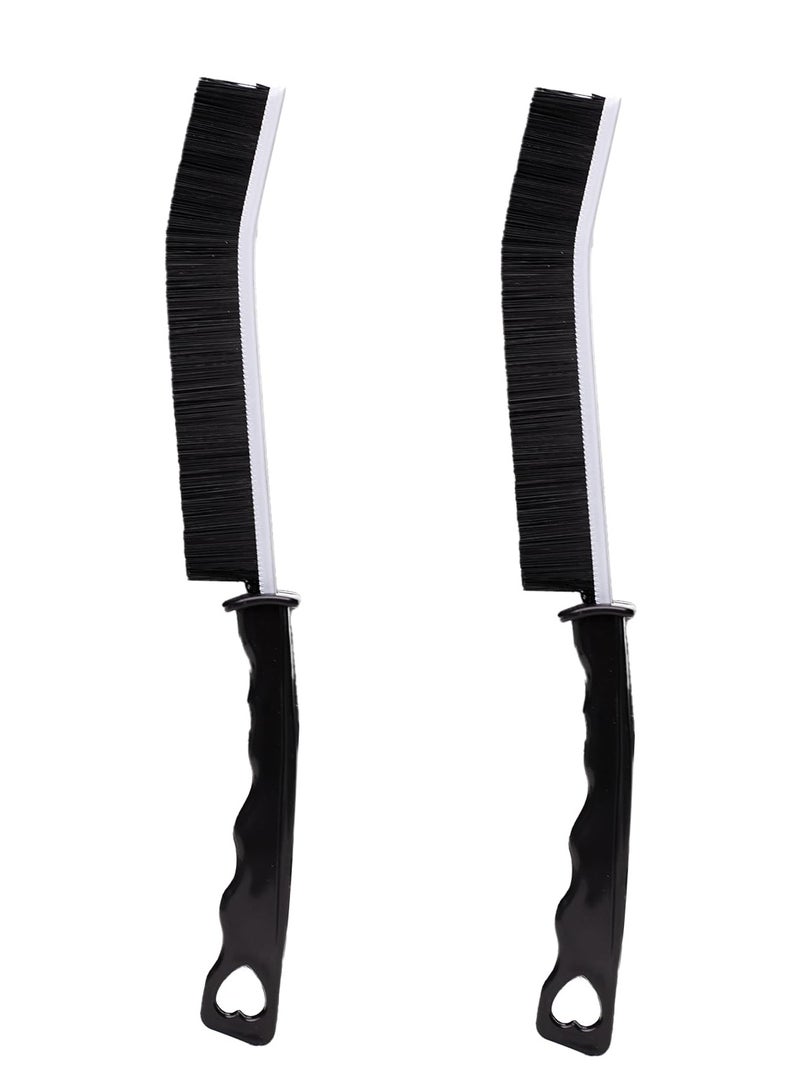 BenQuand 4 Pieces Crevice Cleaning Brush Hard Bristle Gap Brush Multifunction for Bathroom Household Kitchen Tiles Window Crevice Cleaning Tool - Image 1