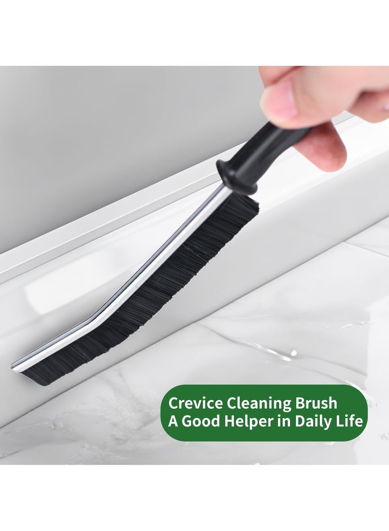 BenQuand 4 Pieces Crevice Cleaning Brush Hard Bristle Gap Brush Multifunction for Bathroom Household Kitchen Tiles Window Crevice Cleaning Tool - Image 2