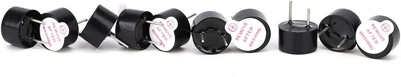 Hyuduo 10pcs DC 3V Active Buzzer Alarm Electromagnetic Beeper Active Piezo Buzzers Alarm Industrial Sounder 9x6mm/9x5.5mm - Image 2