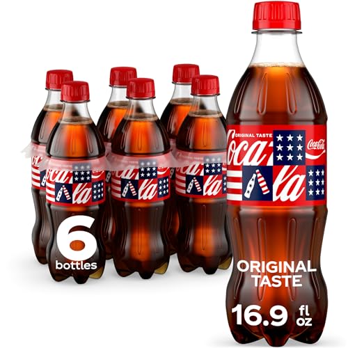 Coca-Cola CocaCola Soda Soft Drink Bottles 169 fl oz 6 Pack - Image 1