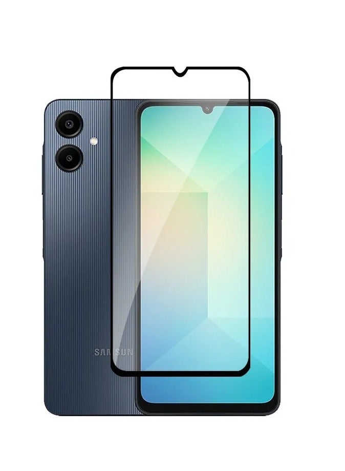 واقي شاشة لهاتف سامسونج جالاكسي A06 مضاد للخدش، شفافية عالية، مضاد لبصمات الأصابع، مضاد للتلطخ، واقي شاشة ممتاز من الزجاج المقسى لهاتف جالاكسي A06 - Image 1
