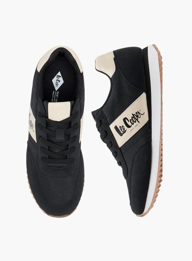 Lee Cooper Women's Panelled Lace-Up Sneakers