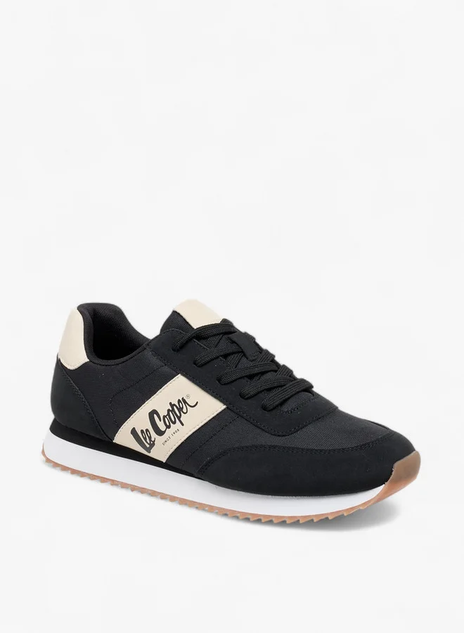 Lee Cooper Women's Panelled Lace-Up Sneakers