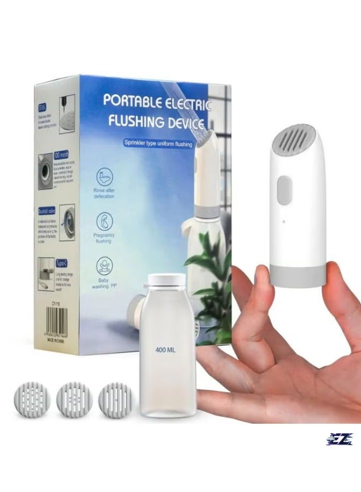 ELTRAZONE Portable Electric Bidet with 3 Spray Modes, USB Rechargeable, Perfect for Camping, Desert Trips, Airplanes, Trains, and Holidays - Travel-Friendly Personal Hygiene Solution - Image 2