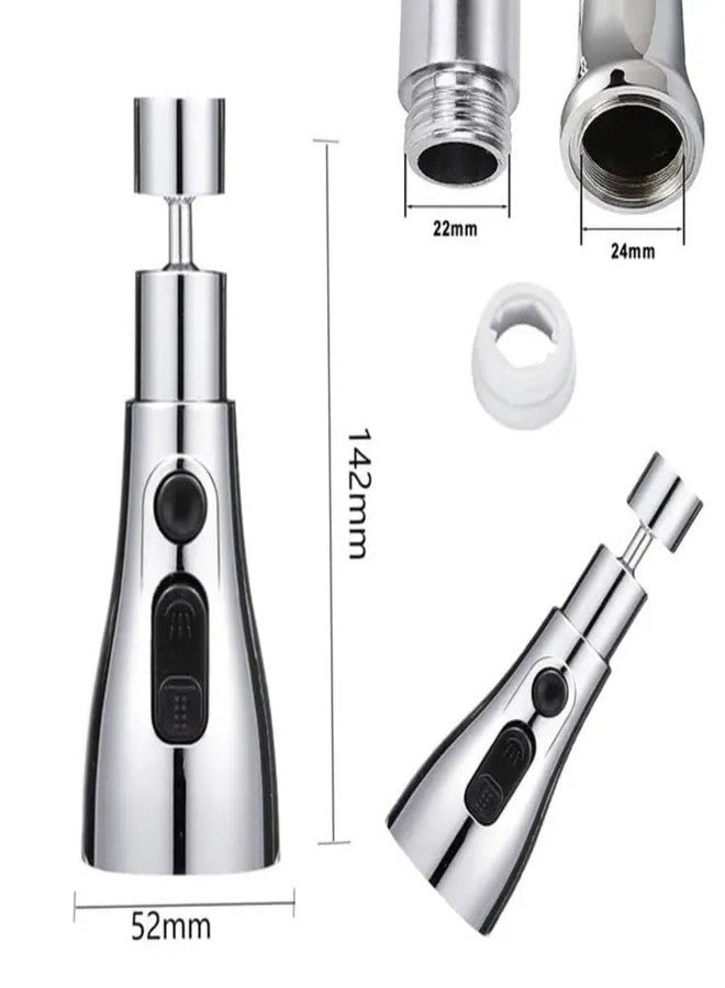 Freeboot Tap Extender for Kitchen Sink, Flexible Faucet with Tap Extension for Convenient Use Upgrade Your Kitchen Sink with Flexible Tap for Easy Access (Sink Aerators) - Image 2