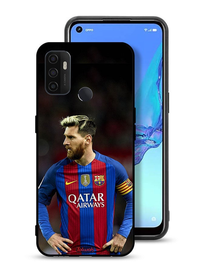 Tolwak Oppo A53 4G Protective Case Cover Messi Barcelona - Image 1