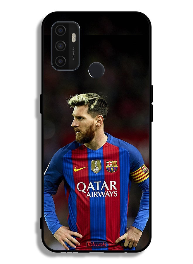 Tolwak Oppo A53 4G Protective Case Cover Messi Barcelona - Image 2