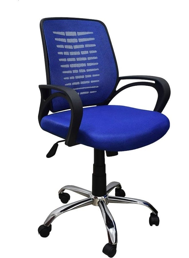 Medical mesh office chair, fabric seat chair with various material designs and wheels for office use - Image 1