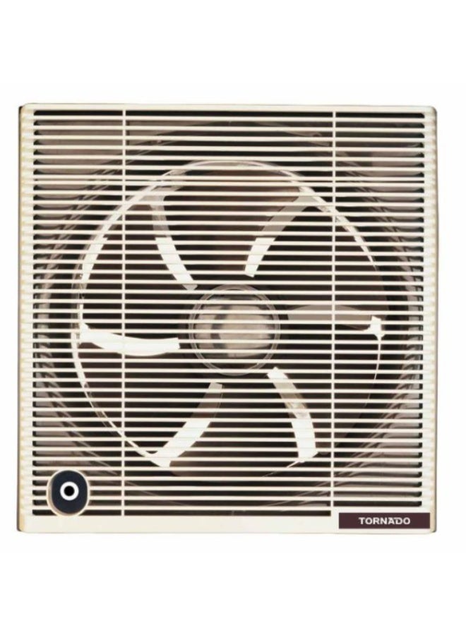 شفاط حمام تورنيدو مقاس 30 سم شبكة للحماية والخصوصية كريمي TVS-30CM