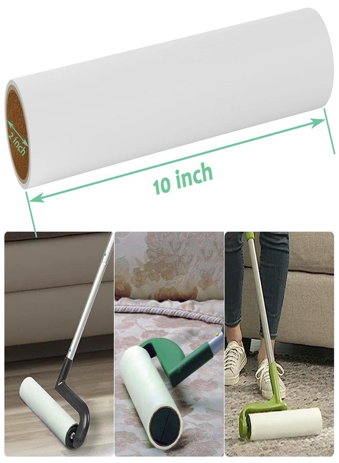 MINGRACE 10 inch Mega Lint Roller Refills for Evercare Smart Design Well & Good Roll 'N Go Layers Large 10'' Wide Lint Roller Refills 60 Sheets per Refill 3 Pack Total 180 Sheets - Image 2
