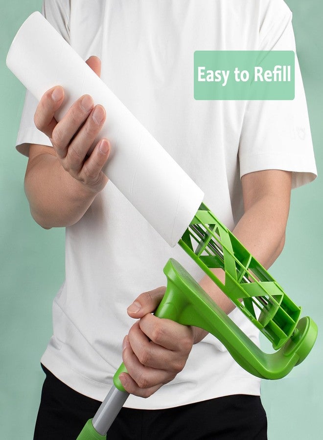 MINGRACE 10 inch Mega Lint Roller Refills for Evercare Smart Design Well & Good Roll 'N Go Layers Large 10'' Wide Lint Roller Refills 60 Sheets per Refill 3 Pack Total 180 Sheets - Image 4
