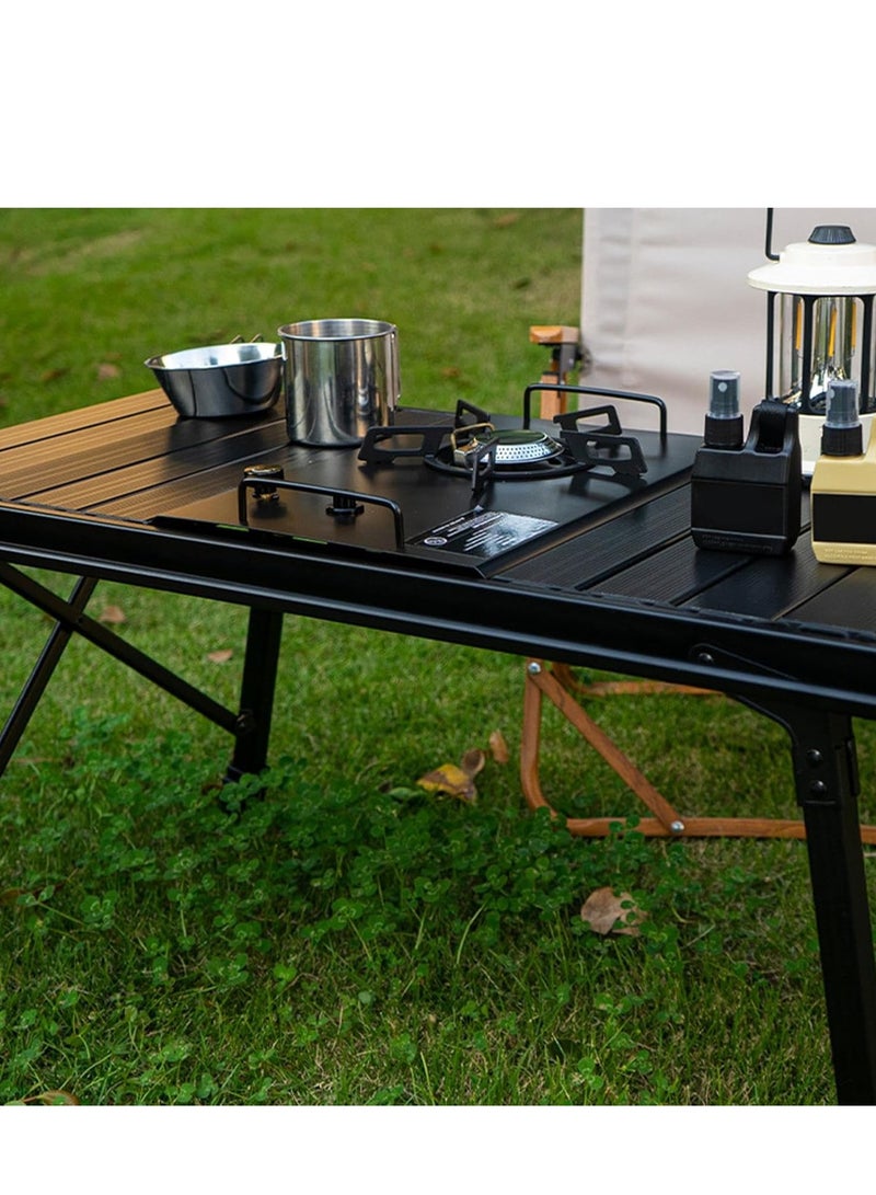 Manful Lightweight Portable Folding Camping Table, Perfect for Outdoor Adventures - Image 3