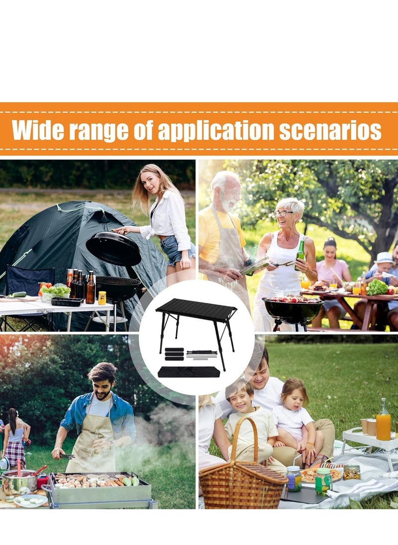 Manful Lightweight Portable Folding Camping Table, Perfect for Outdoor Adventures  - Image 2