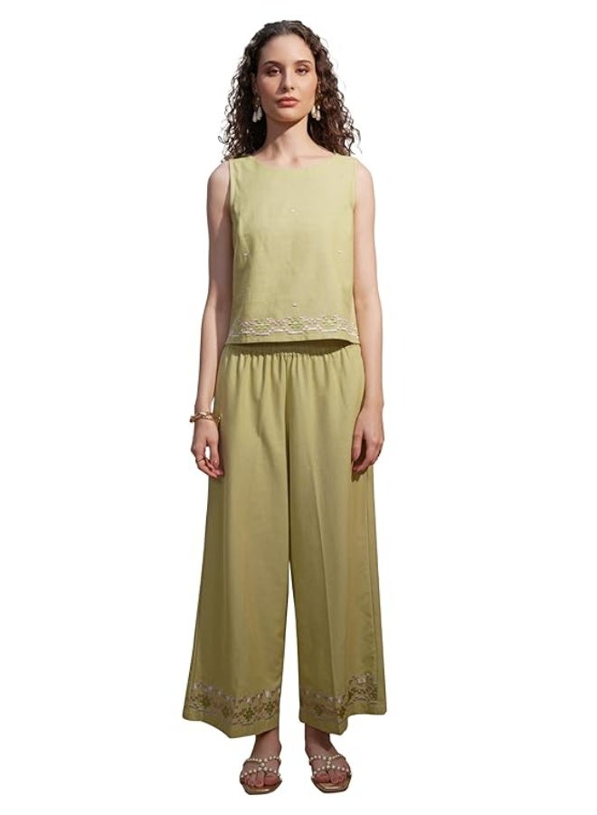 Vishudh Women's Co-ord Set | Trendy Matching Set for Casual & Chic Looks | Stylish Top & Bottom Co-ord for Women - Image 1