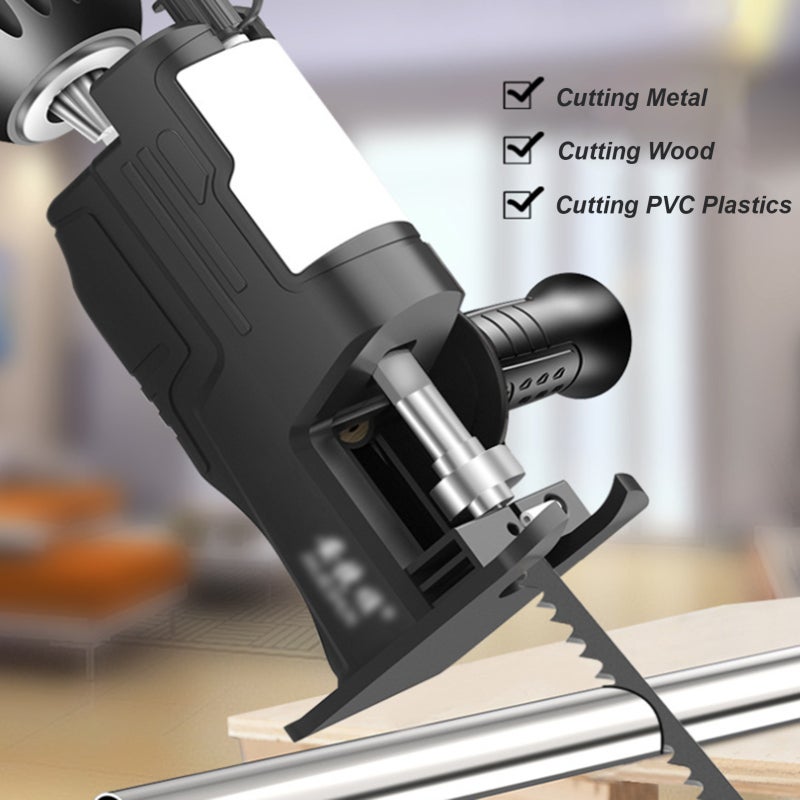 Wood Cutting Saw: Quick Blade Replacement Chuck, Comfortable Grip, Durable Material - Metal Cutting Saw for Plastic Wood Metal Cutting, Easy Operation, Long Lifespan - Image 3