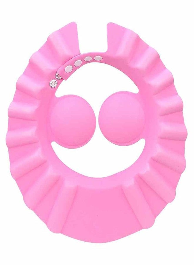 VENEXA Baby Shower Cap, Bath Visor hat for Eye and Ear wash Protection Waterproof Shampoo hat for Children Toddler Girls Boys, Adjustable Silicone Bathing Crown (Multicolor) (Bath Cap) - Image 2