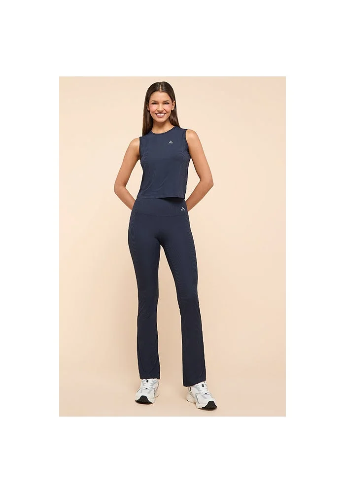 أر أند بي Solid Active Leggings With Elastic Waist