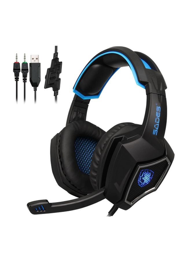 Sades Wired Gaming Headphones With Mic - Image 1