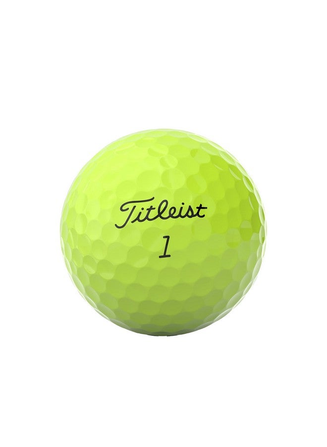Titleist Pro V1 Golf Balls, Yellow, One Dozen - Image 3
