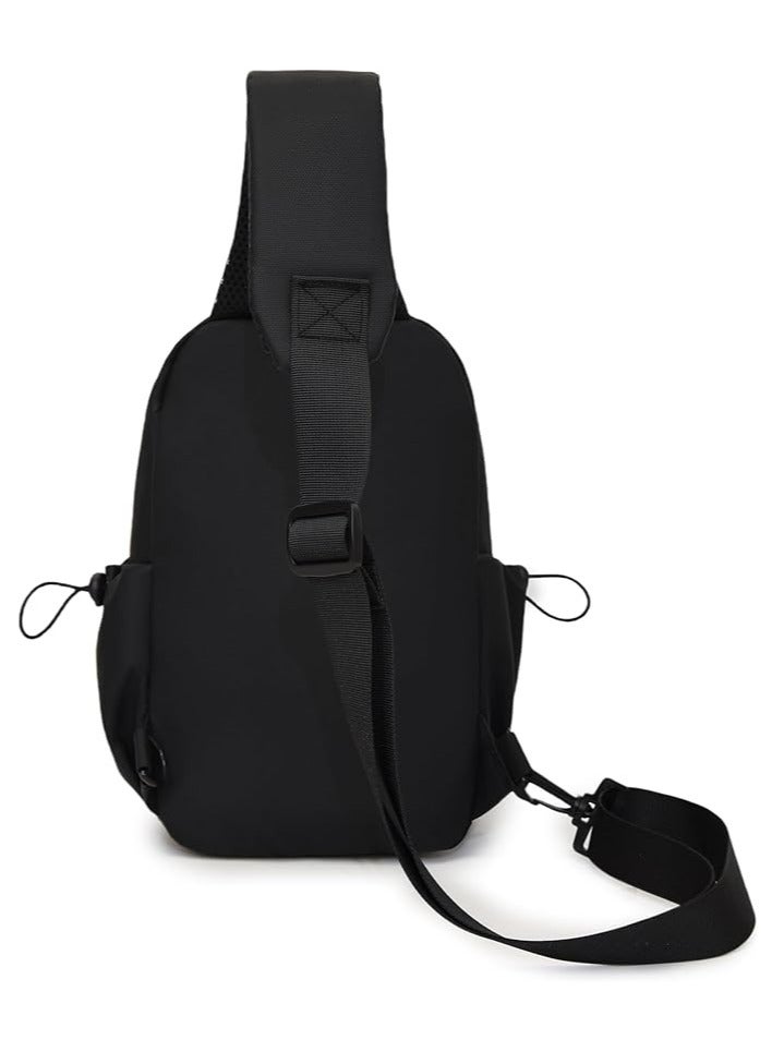 ستارجولد حقيبة ظهر كروس بودي مقاس 12 بوصة مع حزام مضاد للسرقة - مصنوعة من البوليستر ومقاومة للماء للسفر وحقيبة كتف عادية وحقيبة كتف رياضية متعددة الوظائف - Image 4