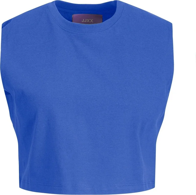 جي جي اكس اكس Crew Neck Dark Blue Women's T-Shirt 12224211