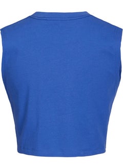 JJXX Crew Neck Dark Blue Women's T-Shirt 12224211  - Image 4