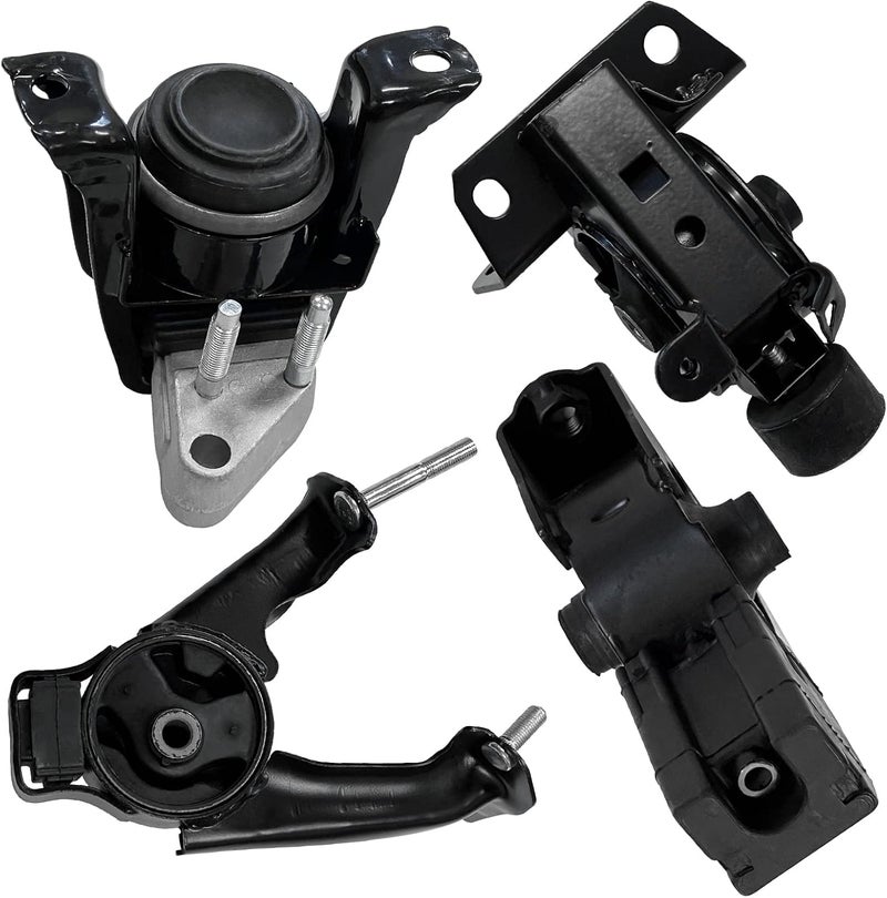 BRTEC Engine Mount Set for 2003-2008 Toyota Corolla, 2003-2006 Toyota Matrix, 2003-2008 Pontiac Vibe 1.8L Automatic - Image 2
