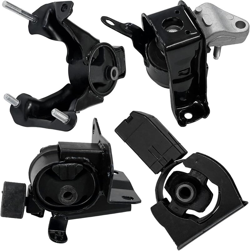 BRTEC Engine Mount Set for 2003-2008 Toyota Corolla, 2003-2006 Toyota Matrix, 2003-2008 Pontiac Vibe 1.8L Automatic - Image 1