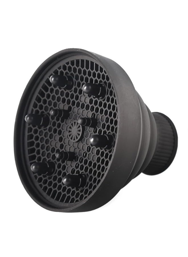 دوغي موزع هواء للشعر، عالمي لمجففات الشعر، غطاء مجفف شعر قابل للطي، أداة تصفيف للشعر للتمليس، وتصفيف الشعر الناعم، السميك، المجعد، المتطاير والمموج. - Image 2