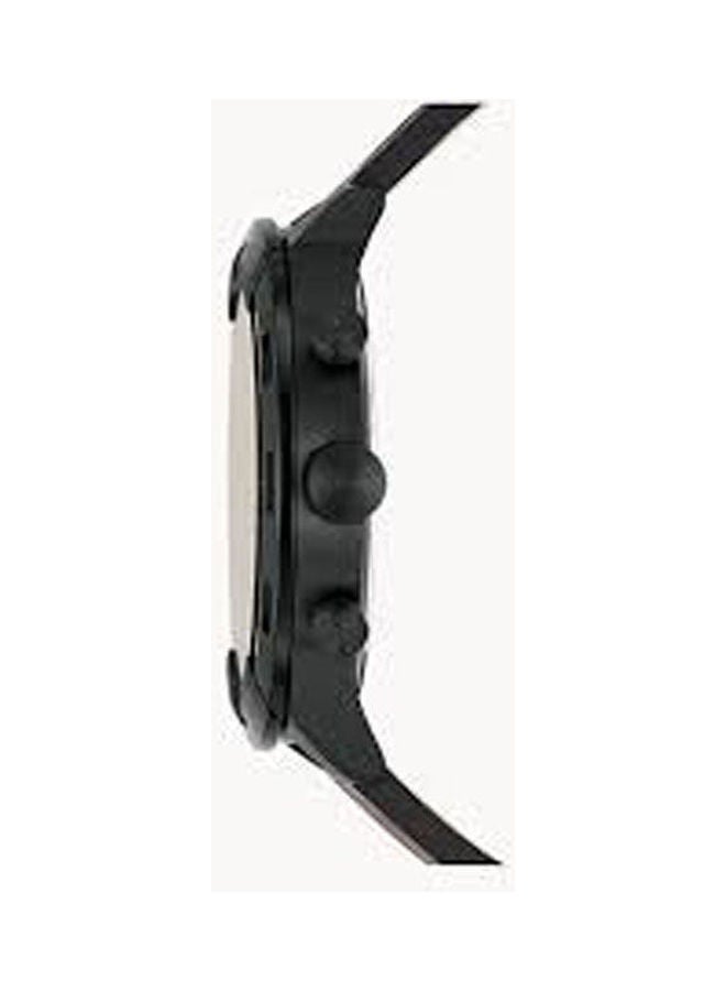 FOSSIL Men Leather Chronograph Buckle Watch FS5875 - Image 2